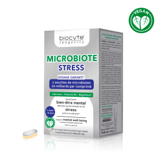 Biocyte Microbiote Stress - 30 comprimés