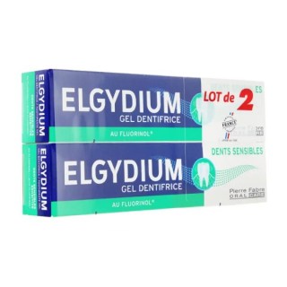 Elgydium Dentifrice dents sensibles - Lot de 2 x 75ml