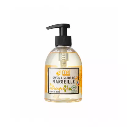 MKL Savon de Marseille surgras Fleur d'oranger certifié Bio - 300ml