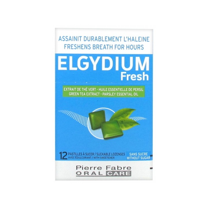 Elgydium Fresh Pastilles à sucer - 12 pastilles
