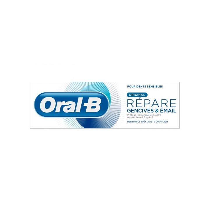 Oral B Dentifrice Répare gencives et émail - 75ml