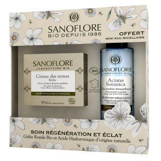 Sanoflore Coffret Crème des reines riche certifié Bio