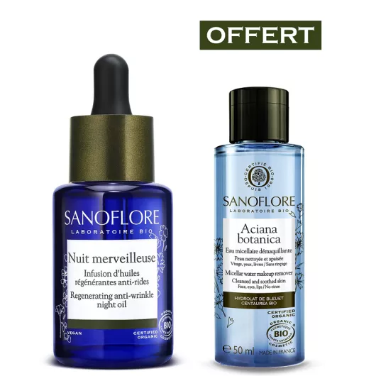 Sanoflore Coffret Merveilleuse Nuit certifié Bio