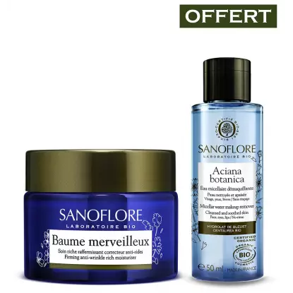 Sanoflore Coffret Baume Merveilleux certifié Bio