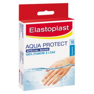 Elastoplast Aqua Protect spécial mains - 16 pansements