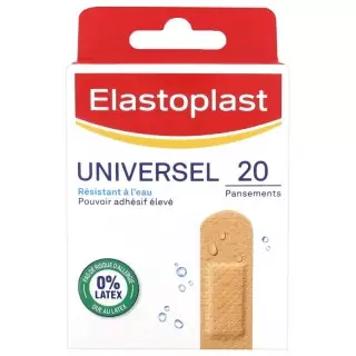 Elastoplast Pansements universel résistant à l'eau - 20 pansements