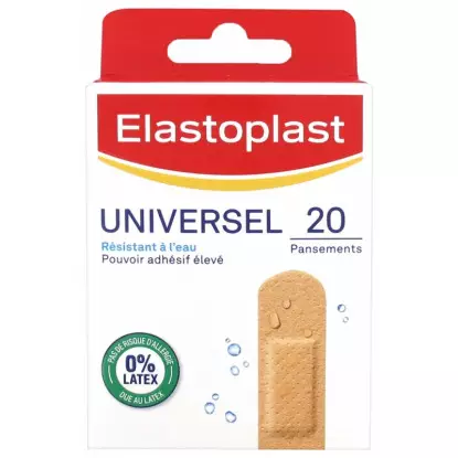 Elastoplast Pansements universel résistant à l'eau - 20 pansements