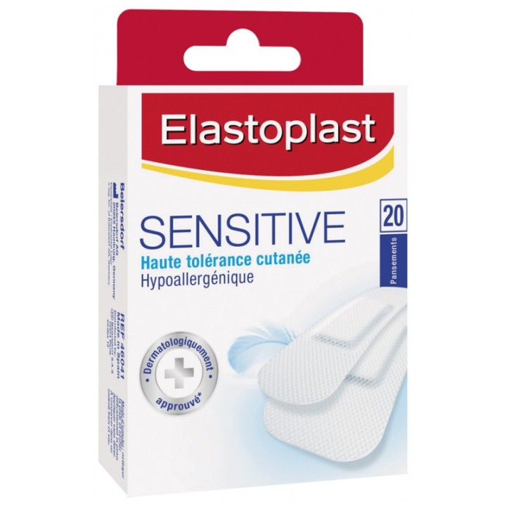 Elastoplast Pansements Sensitive peaux sensibles - 20 pansements