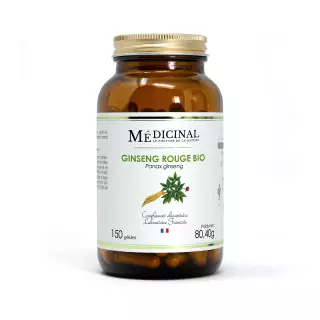 Médiprix Ginseng Rouge Bio - 150 gélules