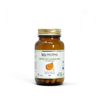 Médiprix Pépins de courge Bio - 45 gélules