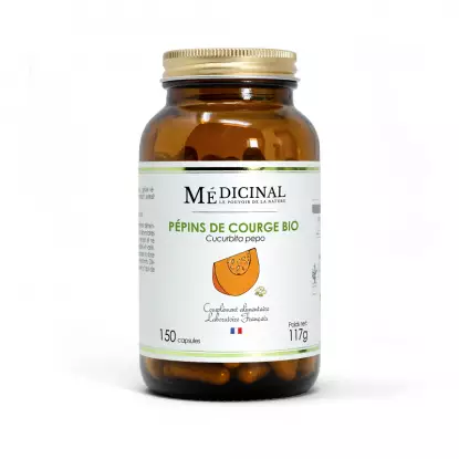 Médiprix Pépins de courge Bio - 150 gélules