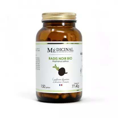 Médiprix Radis Noir Bio - 150 gélules