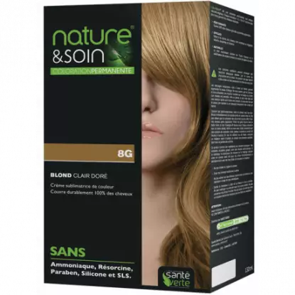 Natur&Soins coloration 8G Blond clair doré