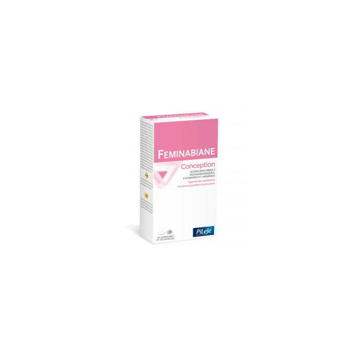 Pileje Feminabiane Conception - 30 comprimés + 30 capsules