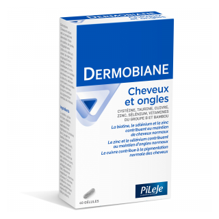 Pileje Dermobiane Cheveux & Ongles - 40 gélules