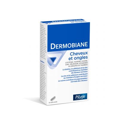 Pileje Dermobiane Cheveux & Ongles - 40 gélules