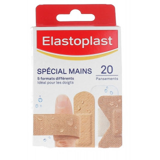Elastoplast Aqua Protect Spécial mains - 20 pansements