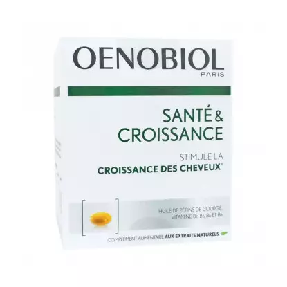 Oenobiol Santé & Croissance cheveux - 180 capsules