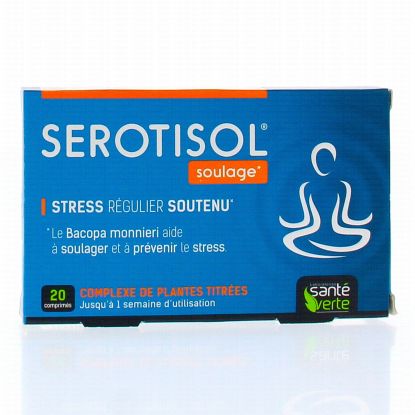Serotisol - Santé verte low spirit 20 tabs