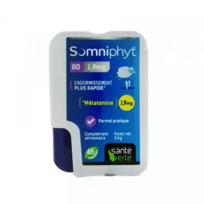 Santé Verte Somniphyt Go 1.9 mg - 45 comprimés