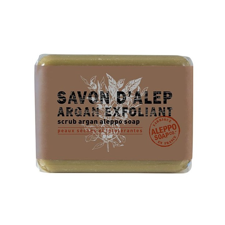 Tadé Savon d'Alep exfoliant Argan Bio - 100g