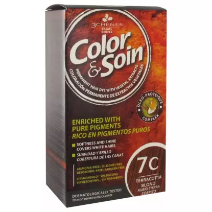 Les 3 Chênes Color & Soin blond terre cuivré 7C
