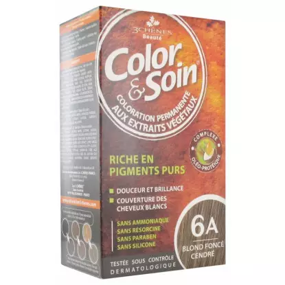 Les 3 Chênes Color & Soin blond foncé cendré 6A