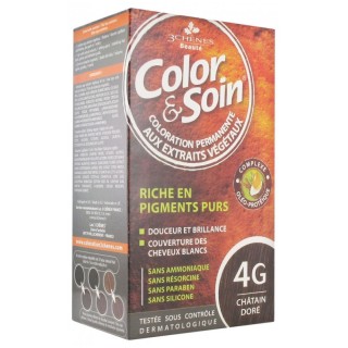 Les 3 Chênes Color & Soin châtain doré 4G