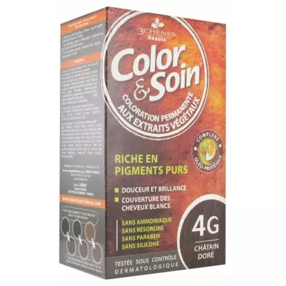 Les 3 Chênes Color & Soin châtain doré 4G
