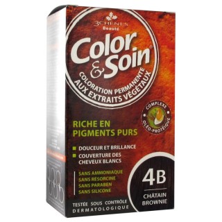 Les 3 Chênes Color & Soin châtain brownie 4B