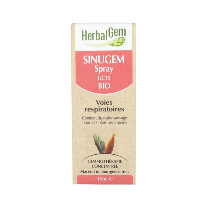 Herbalgem Sinugem Spray GC15 Bio - 15ml