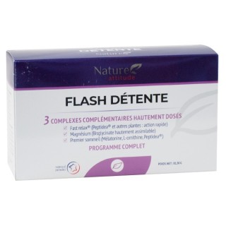 Nature Attitude Flash Détente - 3 piluliers