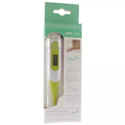 Ageti Thermomètre électronique flexible Powerscan KFT03B