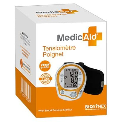 Biosynex MédicAID Tensiomètre poignet automatique