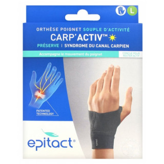 Epitact Carp'Activ Orthèse poignet souple d'activité droite - Taille L
