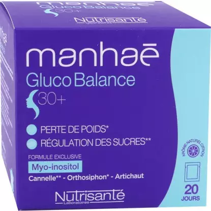 Nutrisanté Manhaé Gluco Balance 30+ - 20 sachets