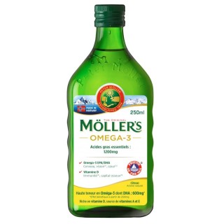 Möller's Omega-3 Huile de foie de morue - 250ml