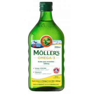 Möller's Omega-3 Huile de foie de morue - 250ml