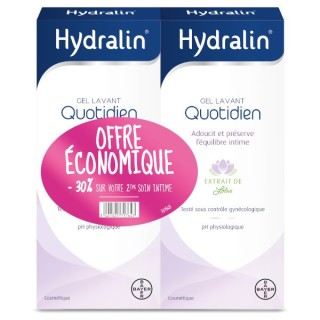 Hydralin Quotidien Savon Liquide 400ml Duo