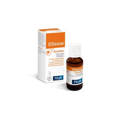 Pileje D3 Biane gouttes - Flacon 20ml