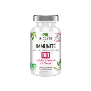 Biocyte Immunité Bio - 30 comprimés à croquer