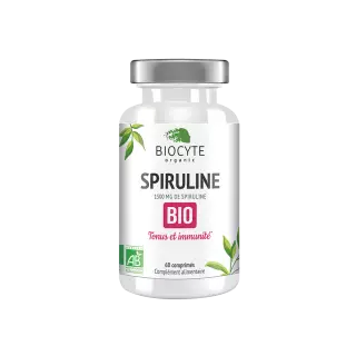 Biocyte Spiruline Bio - 60 gélules