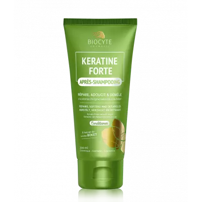 Kératine forte après shampooing