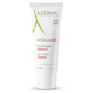 A-Derma Hydralba crème hydratante légère UV - 40ml