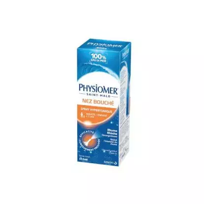 Physiomer Spray hypertonique nez bouché - 135ml
