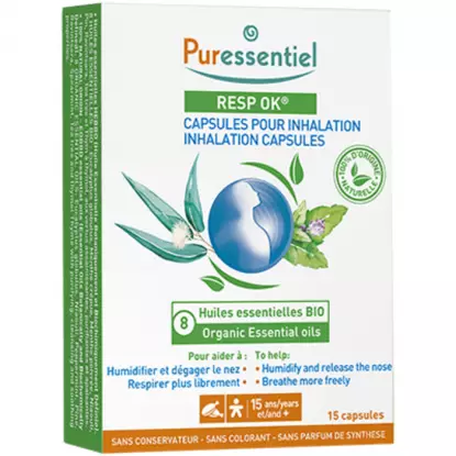 Puressentiel Capsules pour inhalation Resp'OK - 15 capsules