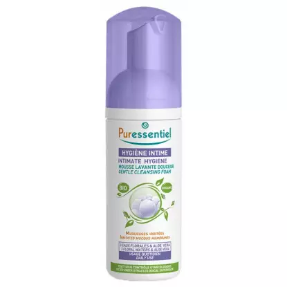 Puressentiel Mousse lavante douceur hygiène intime Bio - 150ml