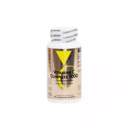 Vitall+ Vitamine C complexe 1000 - 60 comprimés