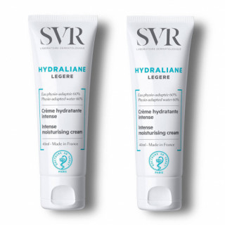 SVR Hydraliane légère Crème hydratante intense - Lot de 2 x 40ml
