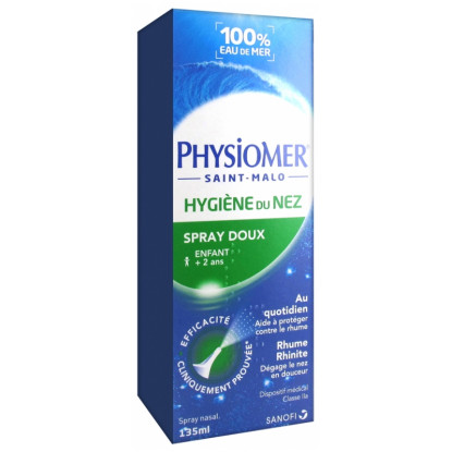 Physiomer Hygiène du nez Spray doux - 135ml